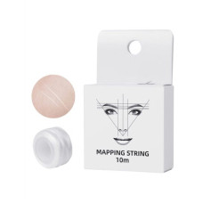 Нитка для промальовування ескізу брів MAPPING STRING, біла,10 м 