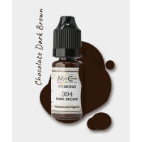 Tattoo pigment Magic Cosmetic Dark Brown #304, 10 ml