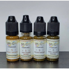 Пігмент для татуажу Magic Cosmetic Dark Golden Brown #3, 10ml