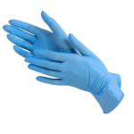 Рукавички нітрилові, вініл, латекс