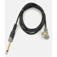 Кліп-корд RCA від тату машинки до блоку, чорний/сірий