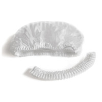 Шапочки одноразові медичні на резинці білі, шт.