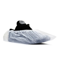 Білі бахіли одноразові поліетиленові, 3,5 гр/пара (для салонів краси)