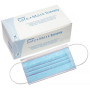 Маска медична тришарова MEDICOM SAFE+MASK ECONOMY (Blue), шт