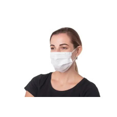 Маски захисні одноразові білі, упаковка 50 шт