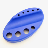 Підставка під капси і апарат силіконова 3 в 1, blue