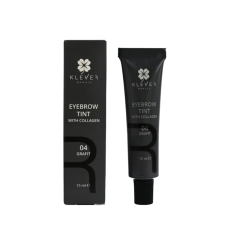 Farba do brwi z kolagenem Klever Beauty, 04 Grafit (grafit), 15 ml