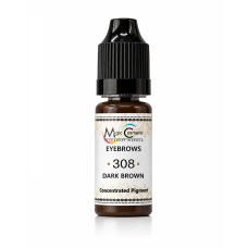 Пигмент для татуажа Magic Cosmetic  Dark Chocolate #308, 10 ml