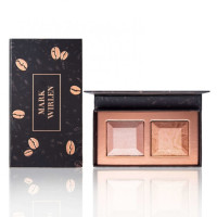 Палетка 3в1 хайлайтер, бронзер, тіні Mark Wirlen 5 г серії Love Coffee Time 