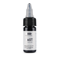 Farba do tatuażu Mast Ink Realistic Black, 15 ml