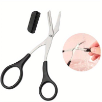 Ножиці з гребінцем, тример для корекції брів, стрижки та догляду за бровами