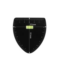 Лінійка для брів чорна (В)