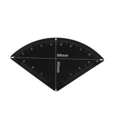 Czarna linijka do brwi (С)