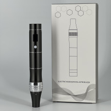 Дермапен для фракційної мезотерапії електричний, чорний