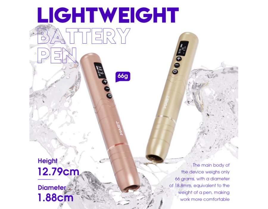 Машинка Mast Nano 2 WQP-218-1, Gold_Pink