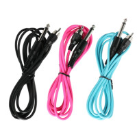 Clip Cord for Tattoo Machine RCA Tight Cord Tattoo Supply Pink