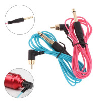 Przewód RCA typu clip-cord do maszynki do tatuażu DragonHawk (silikon)