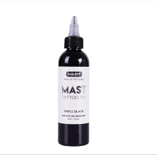 Farba do tatuażu Mast Ink Triple Black, 120 ml