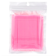 Мікробраші (палички для анестезії), рожеві 100 шт.