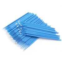 Microbrushes in a package, blue 100 pc.