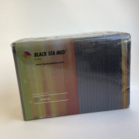 Нагрудники стоматологічні, тришарові, серветки BLACKSEAMED™, чорні, 10 шт