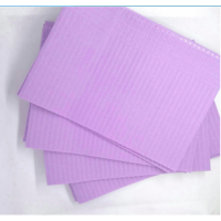 Нагрудники стоматологічні, тришарові, серветки BLACKSEAMED™, Lavender, 50 шт