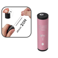 Нитка для розмітки брів 20 м у тубусі, рожева