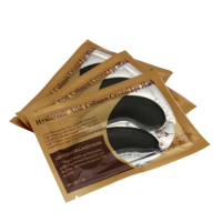 Moisturizing eye patches, black