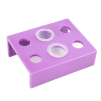 Stand for capsules, purple