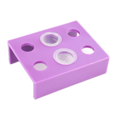 Підставка для капс пластикова. Фіолетова