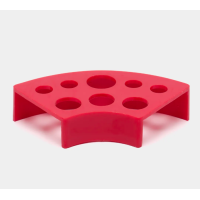 Stand for capsules, red