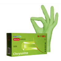 Перчатки нитриловые MediOk by AMPri CHRYSOLITE (100 шт/50 пар), S