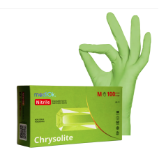Рукавички нітрилові MediOk by AMPri CHRYSOLITE (100 шт/50 пар), S