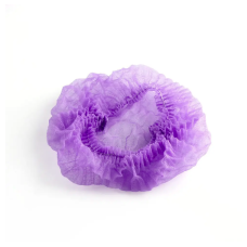 Шапочки одноразові медичні на резинці фіолетові, шт.