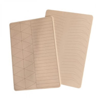 Штучна шкіра для перманентного макіяжу з малюнком брів двустороння