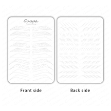 Штучна шкіра GUAPA для перманентного макіяжу з малюнком двостороння 