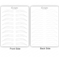 GUAPA latex practice mat for permanent makeup