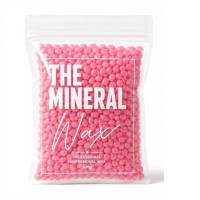 Wosk do depilacji The Mineral Wax Pink Rose o zapachu róży, 300 g