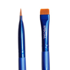 Пензель для дизайну брів Special №2, плоский