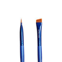 Пензель для дизайну брів Special №1, скошений плоский