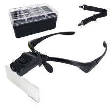 Збільшувальні окуляри з LED підсвічуванням