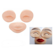 Знімні частини на манекен тренувальний для перманентного макіяжу