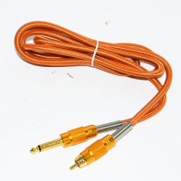 Кліп-корд RCA від апарату для перманентного макіяжу до блоку живлення