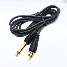 Кліп-корд RCA, потрійна ізоляція, товщина 3 мм 