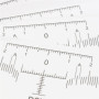 Лінійка для брів самоклеюча одноразова для перманентного макіяжу