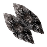 Бахилы одноразовые полиэтиленовые Black  (6 г/пара),  100шт. (50пар)