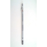 Brązowy ołówek z temperówką do szkicowania