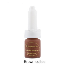 Пігмент для татуажу Golden Rose Coffee Brown, 15 мл
